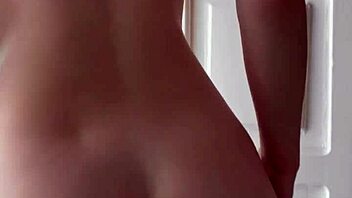 Young girl pleasures herself to orgasm