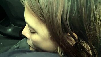 Tattooed gay couple engages in oral sex on the highway