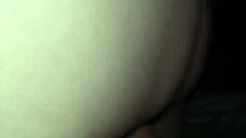 Chubby girlfriend rides cowgirl style and gets orgasm