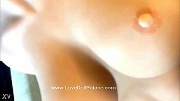 hot blond sex doll with realistic pussy in bdsm scene