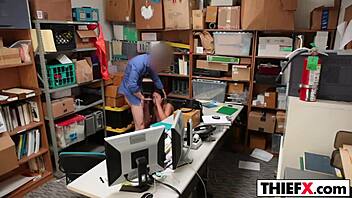 Teen thief begs not to tell her parents