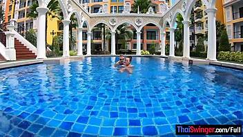 Big tits Thai amateur GF craves wild action