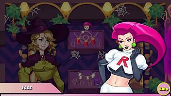 playing ep 3 of con-quest pokemon hentai game