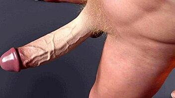 huge white dick bounce animation causes bwc shock in cartoon style