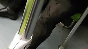 Enjoying A Treat In The Metro