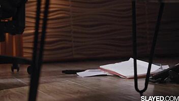 Vic And Lilly Engage In Hairy Muff Diving And Cunilingus In Lingerie