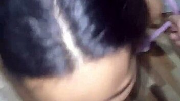 Real sex with stepsister ends in messy facial, full video online