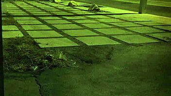 rough bondage with earth milf