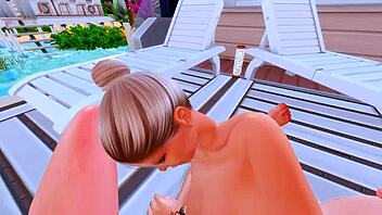 Damn! Stepson SLAMS stepmom's ass in hentai while stepdad watches!