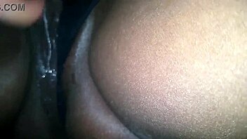 Amateur couple explores interracial sex and fetish fantasies in front of a live audience