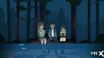 In Camppinewood, I got a footjob at camp e1 9