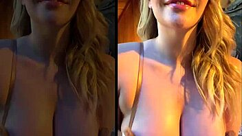 amateur blonde homemade babe pov: tits ass or pussy where you going to cum? 😘