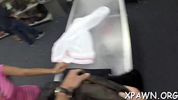 this huge guy is shoving his massive cock into that cute amateur 😍