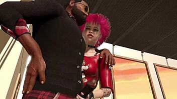 Anal Assfucking Lesson with Ebony Student