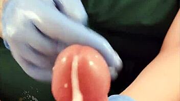 Compilation of nurse's cumshot skills