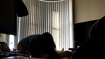 Tiny Korean Says, Give Me A Creampie In The Morning With My Big Tits.