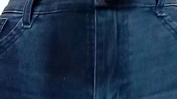 Watch Her Get Spanked And Play With Her Pussy Using A Belt!