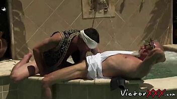 Feel The Passion Of Old And Young Fucking Outdoors