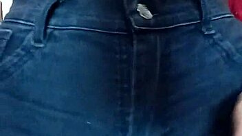 Watch Her Get Spanked And Play With Her Pussy Using A Belt!