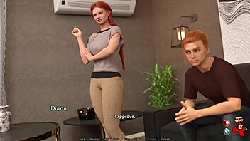 Hey, wanna see this redhead milf in Golden Mean Ep 14?