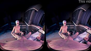 Vr Frost And Skarlet Fight Over Cum!