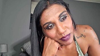 Indian amateur shares masturbation instructions and dirty talk for solo session