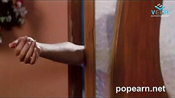 Indian Namitha seduces teen boy in bath.