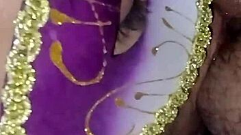 Married bombshell delivers sloppy blowjob to massive shaft