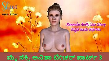 Part three of a steamy teacher-student encounter in Kannada