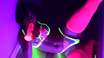 Curly Latina Duke teases in lingerie, dancing with her huge beautiful ass