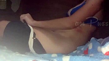 Asian College Girl Shaves And Rubs Her Pussy