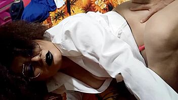 Amateur nurse indulges in hot sex with patient