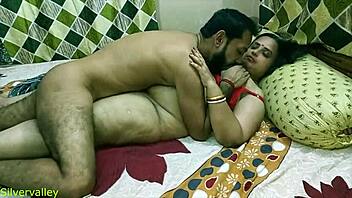 Stepsister's passionate sex with husband present in another room
