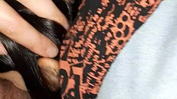 LESBIAN PUSSY LICKED IN WOODS BY FIRE