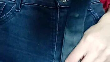 Watch Her Get Spanked And Play With Her Pussy Using A Belt!