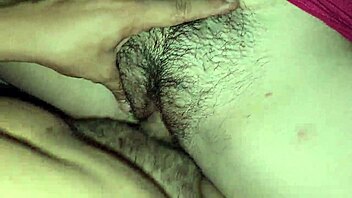 Close-up of a sexy babe's wet and wild pussy