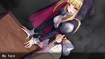 Exorcist girl charlotte in bondage blowjob