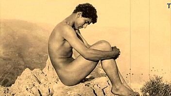 Vintage bisexuals rub glans together!