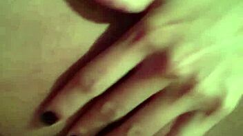 Touching Wet Pussy With Dildo