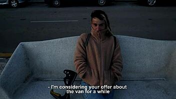 this girl invites me to her van for sex