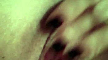 Touching Wet Pussy With Dildo