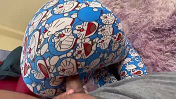 Hard Pounding in Leggings Feels So Damn Good