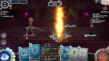 Hentai game comes to life with burning sex and big tits