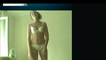 russian brunette teen 18+ with small tits on skype