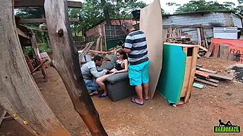 Novinha Luara Amaral records creampie with Binho Ted