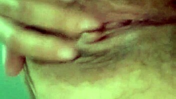 exploring the sexy pussy with playful touches and teasing