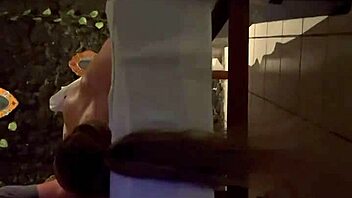 Hidden camera catches masseur exploiting blonde in session