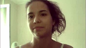 russian brunette teen 18+ with small tits on skype