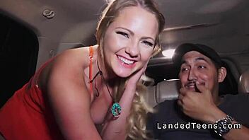 I picked up a blonde hitchhiker and drilled her hard outdoors.