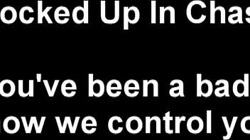 You have been locked up by the cruelest mistress ever